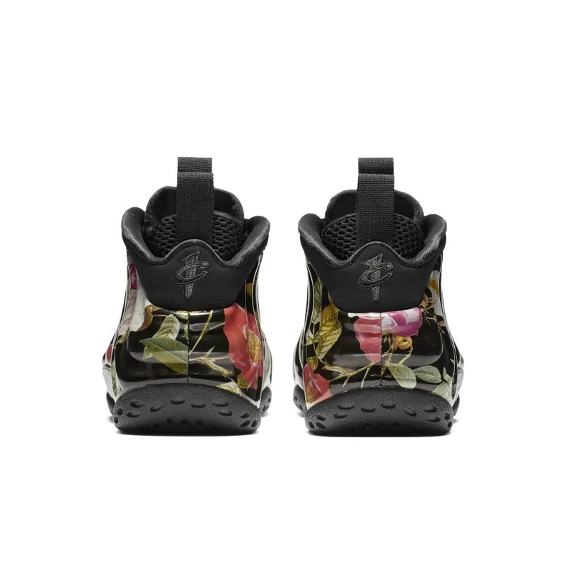 Nike Air Foamposite One Floral (W) Black/Black-Metallic Gold (AA3963-002)
