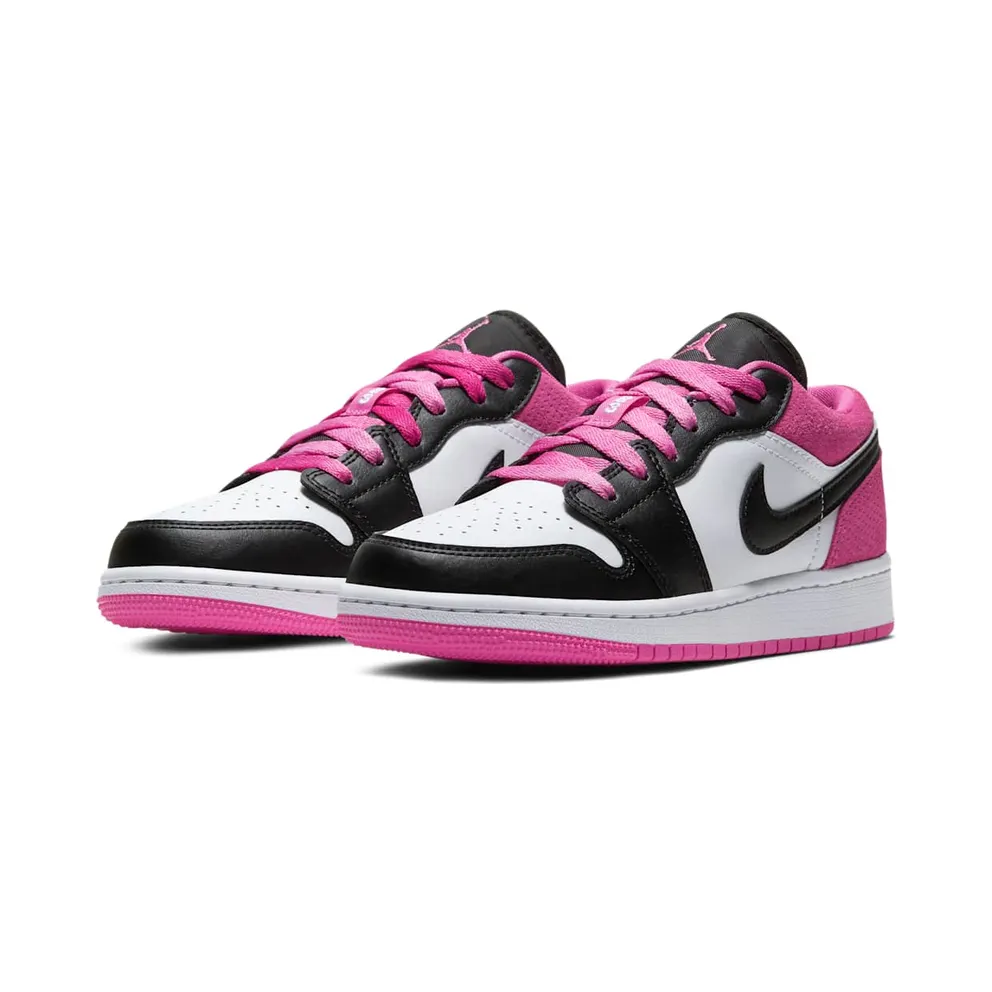 Jordan 1 Low Black Active Fuchsia (GS) Black/Active Fuchsia-White-Black (CT1564-005)