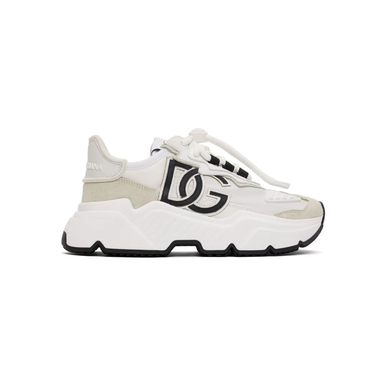 Dolce & Gabbana White Daymaster Sneakers (CK1908 AQ040)