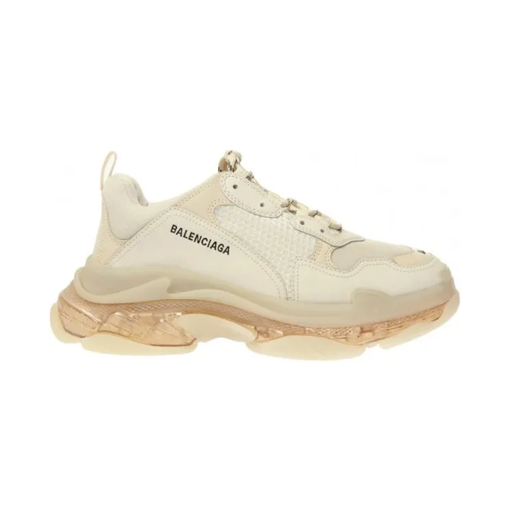 Balenciaga Triple S Clear Sole Beige