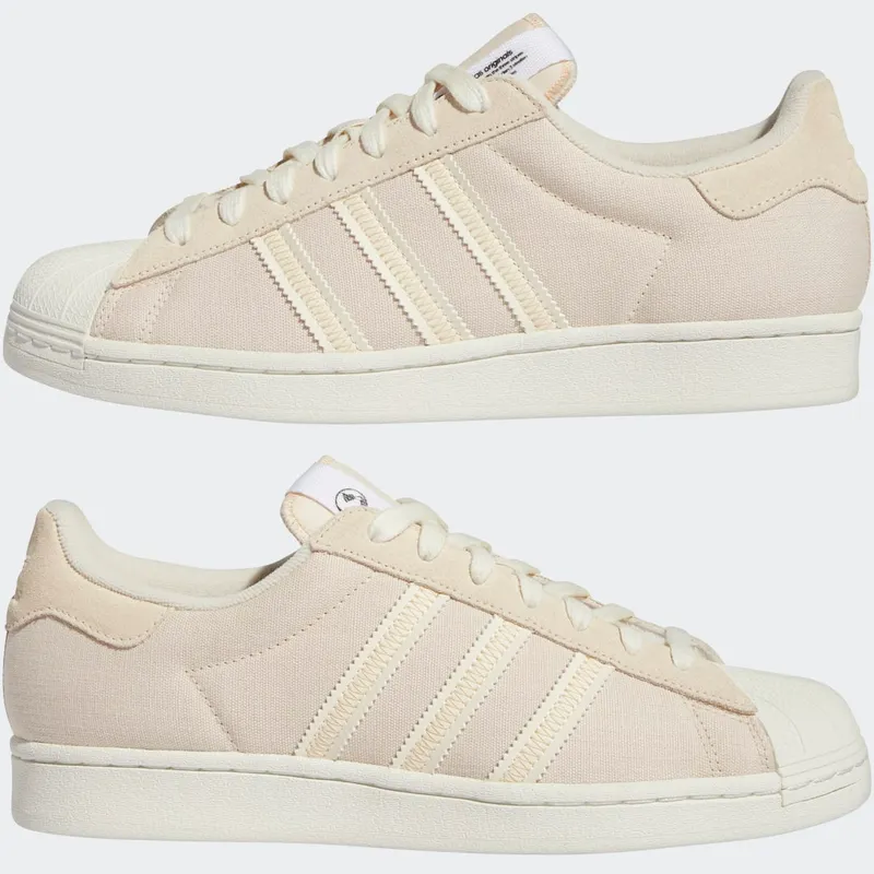 Adidas Superstar Linen / Cream White / Ecru Tint (GX5830)
