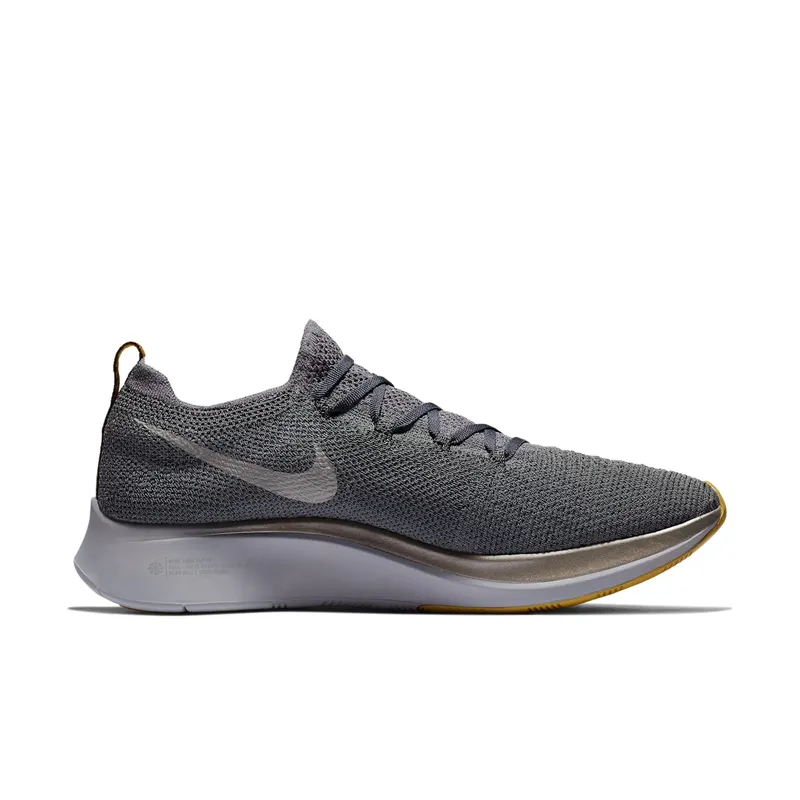 Nike Zoom Fly Flyknit Dark Grey Dark Grey Black Atmosphere Grey Metallic Pewter (AR4561-002)