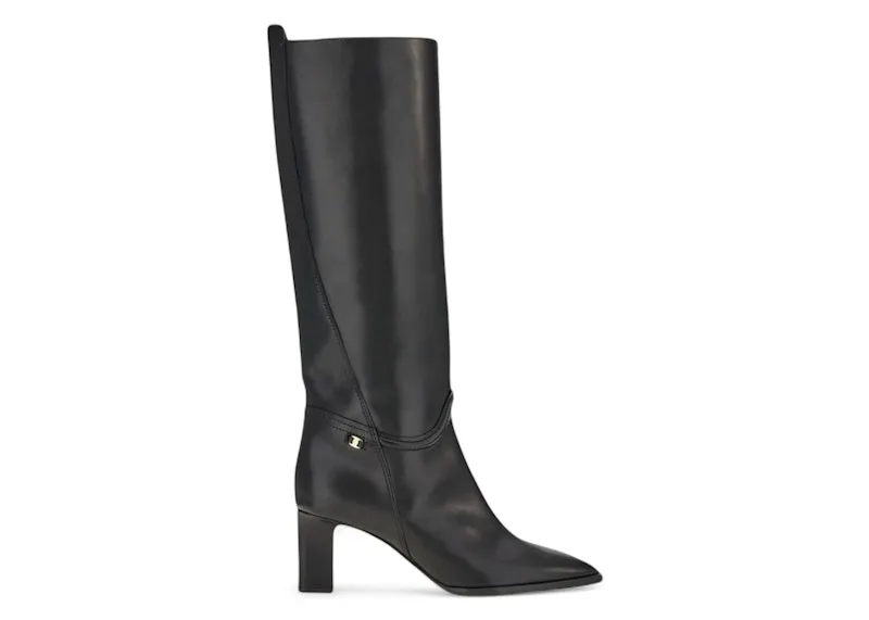 Ferragamo Torris Heeled Knee-Length Boots Black (01D691753779)