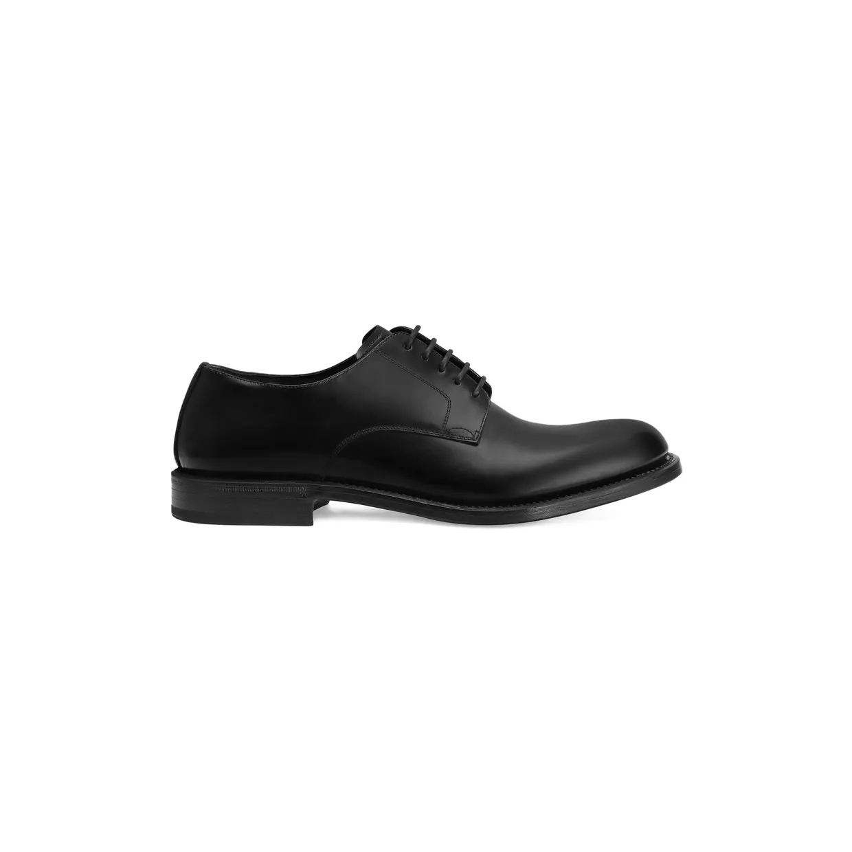 Dolce & Gabbana Brushed Lace-up Derby “Black” (A10879 A1203 80999)