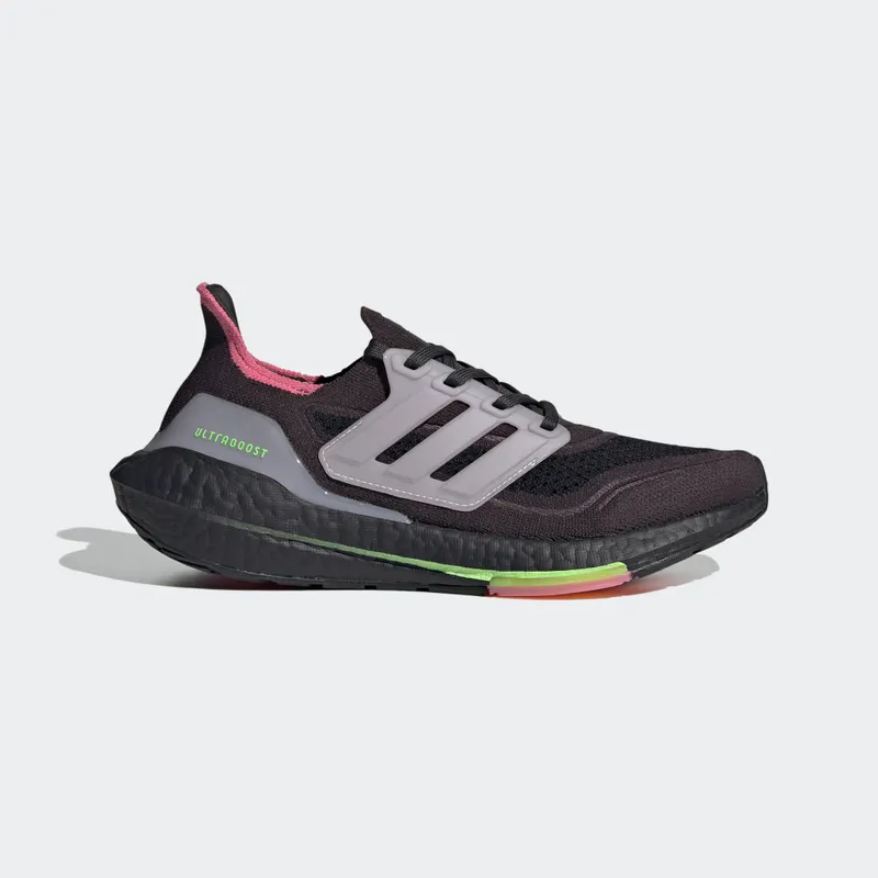 adidas Ultraboost 21 Grey Five / Carbon / Ice Purple (S23846)