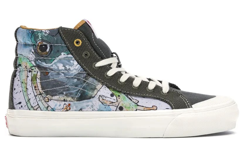 Vans Ralph Steadman x Style 138 LX ‘Frog’ Brown/White (VN0A3DP9VQW)