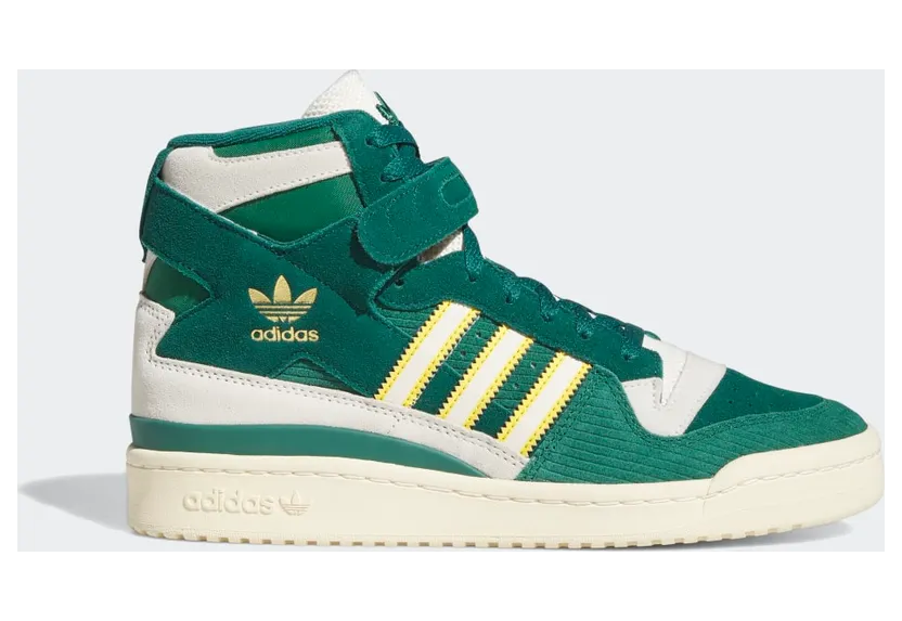 adidas Forum 84 Hi Collegiate Green / Cream White / Bold Gold (FZ6301)