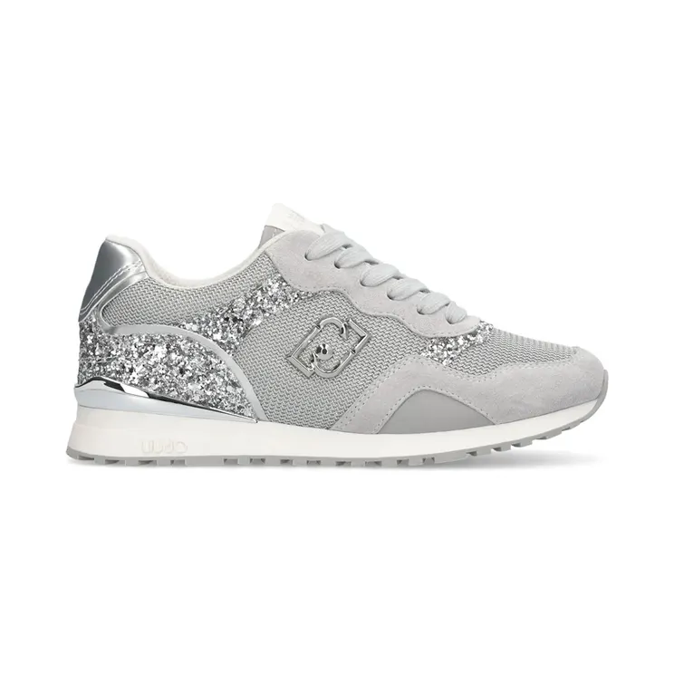 Liu Jo Glitter/Mesh/Cow Sue Loft/Silver (BF5015TX493S3024)