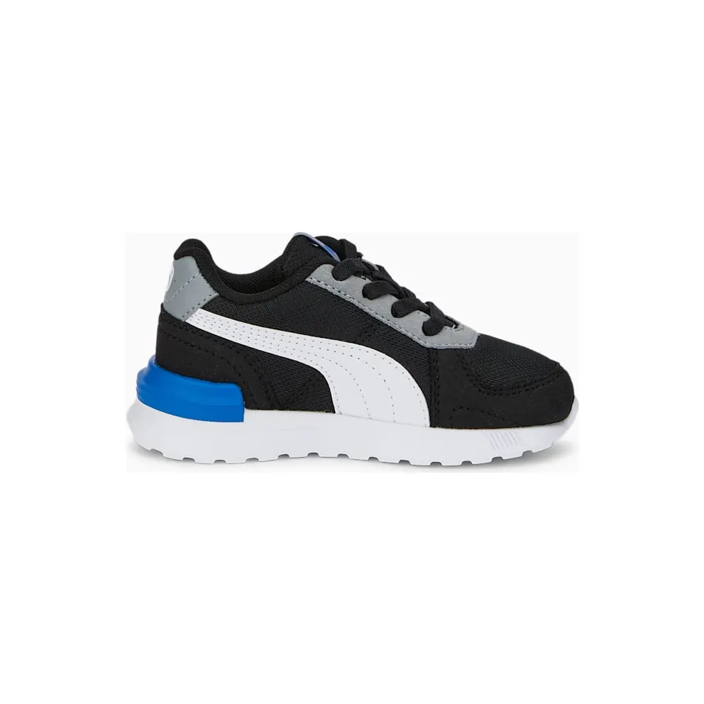 PUMA Graviton AC Babies’ Black/White/Quarry (381989-10)