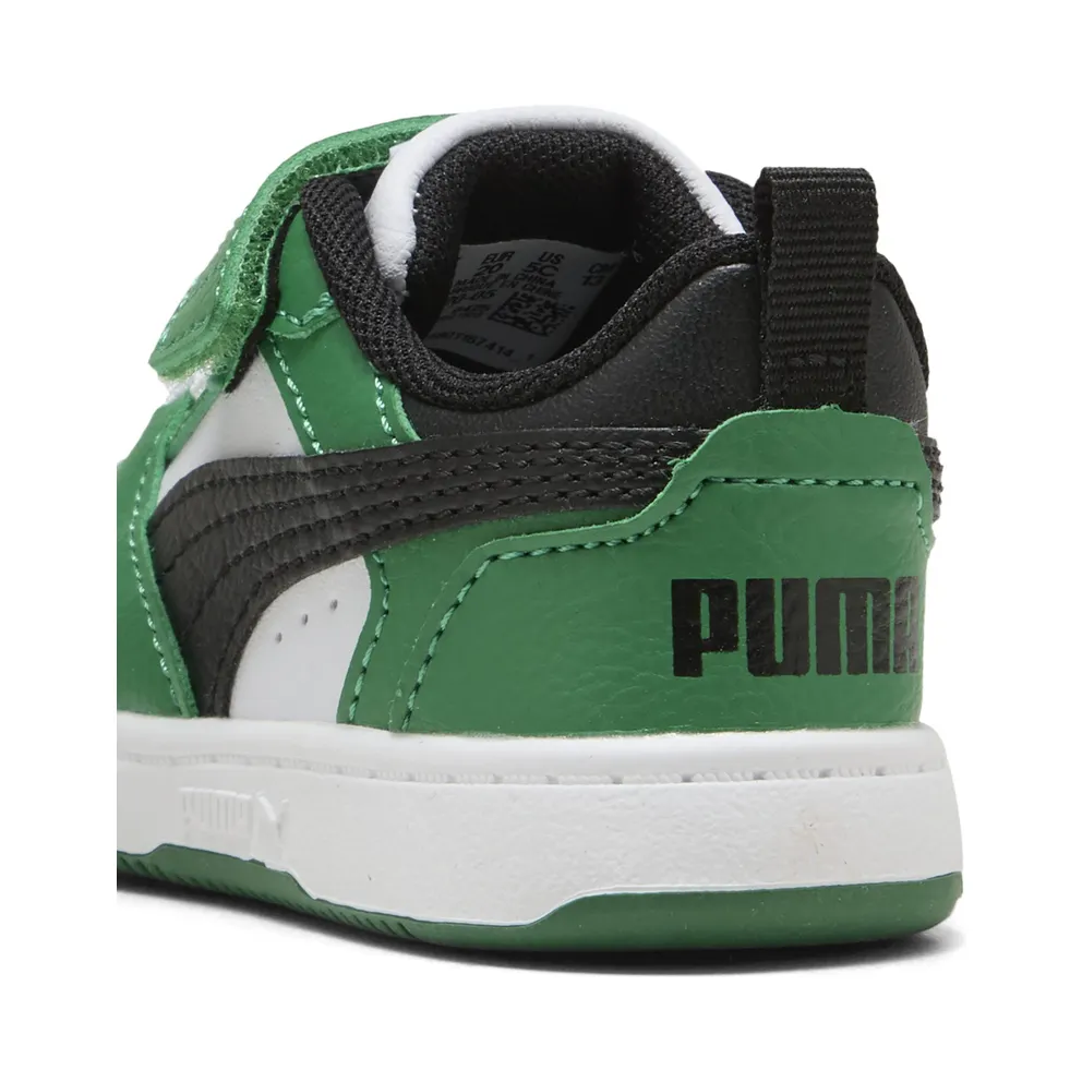 Puma Rebound v6 Lo “Puma White / Puma Black / Archive Green” (397420_05)