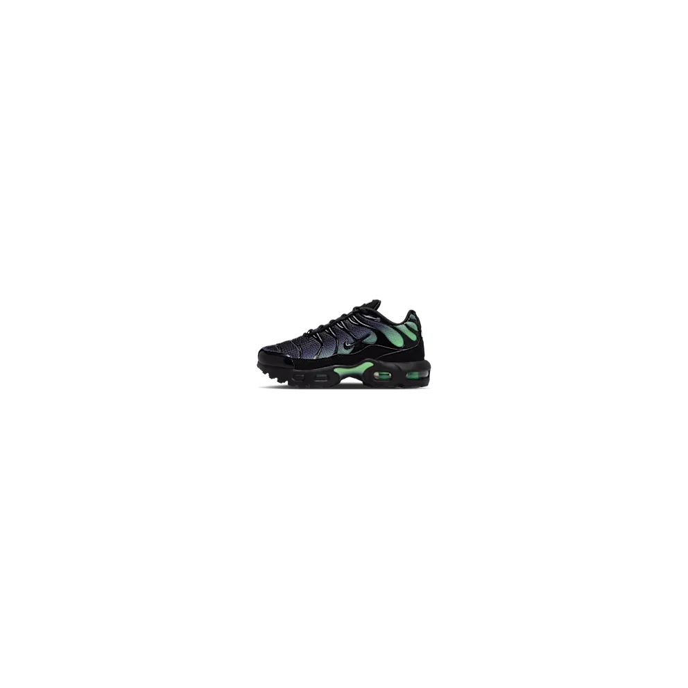 Nike Air Max Plus Premium “Black/Illusion Green/Black” (FZ0023-053)