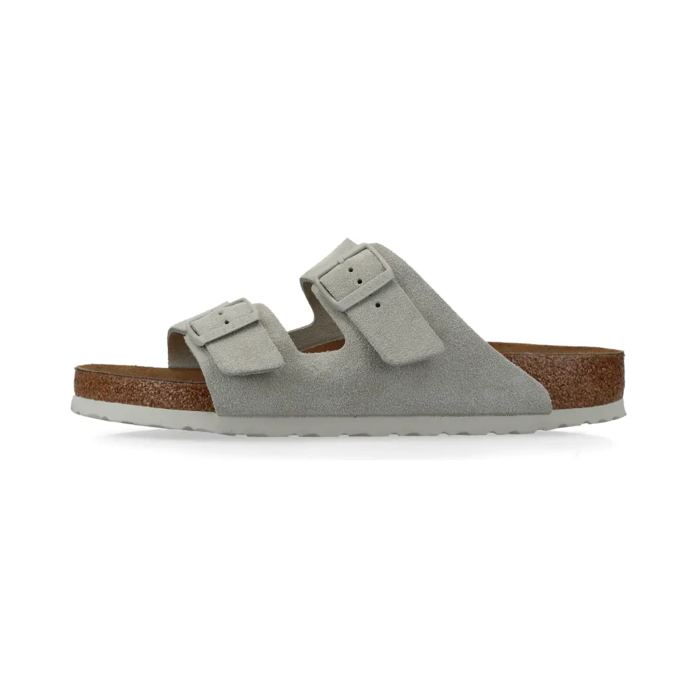 Birkenstock Arizona Suede Leather Oyster