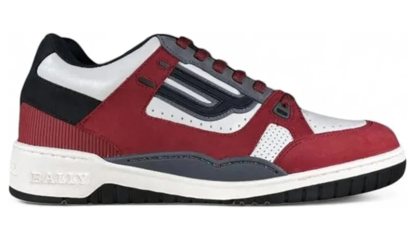 Bally Kuba Sneaker White Red Black (6228508)
