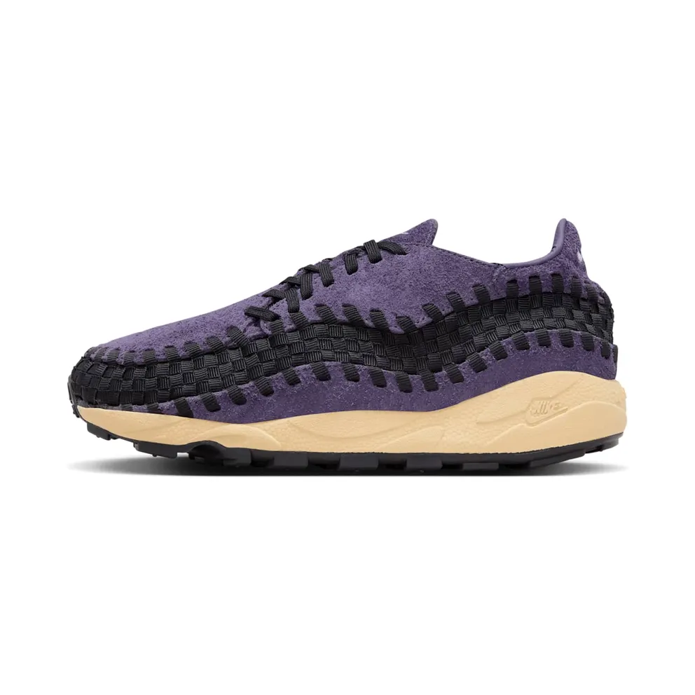 Nike Air Footscape Woven (dark raisin / white / black / sesame) – FZ2615-500