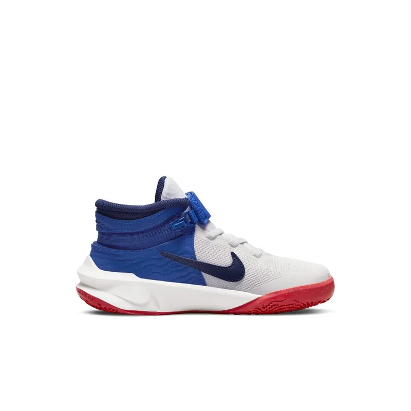 Nike Team Hustle D 10 FlyEase Younger Kids’ Easy On/Off White (DD7302-103)