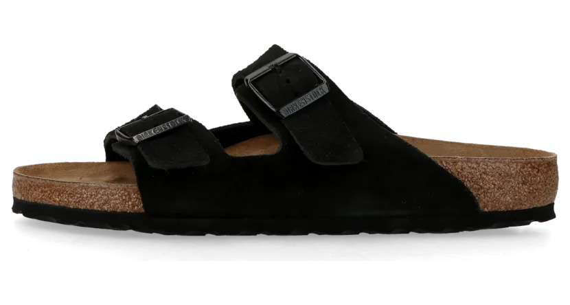 Birkenstock Arizona Suede Leather Black