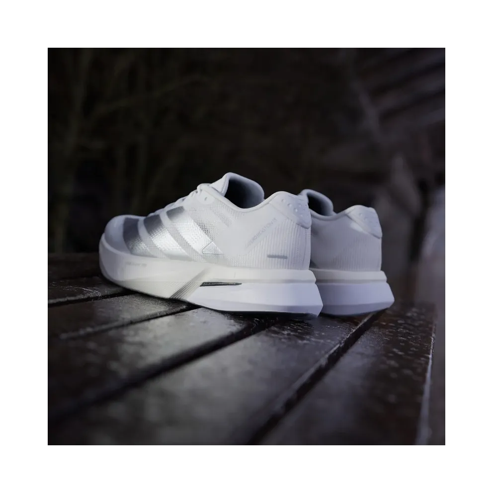adidas Adizero Boston 13 Cloud White Matte Silver Dash Grey (JS4948)