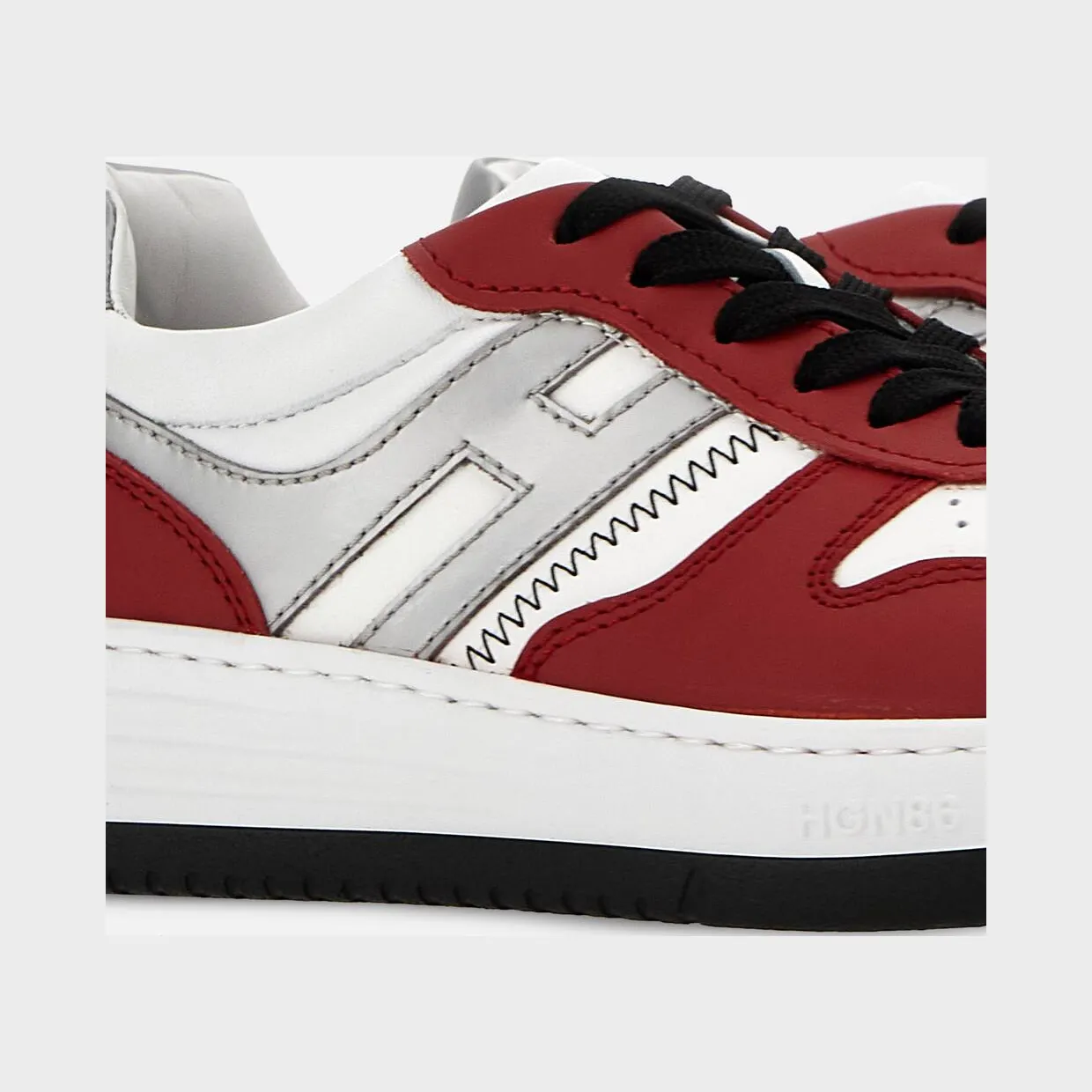 Sneakers Hogan H630 White Red (HXW6300EU53OI50PD9) (5)