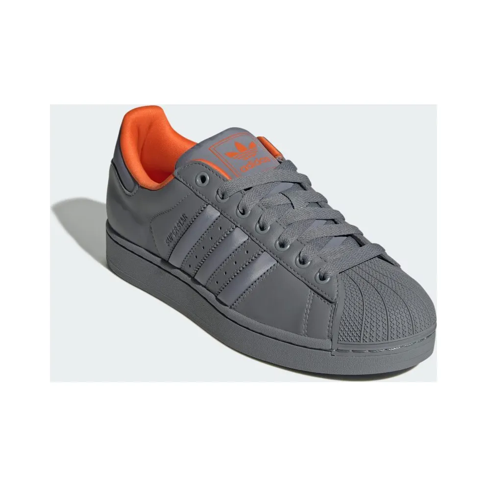 Adidas Superstar II Grey / Grey / Orange (JS2835)