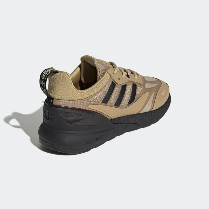 Adidas ZX 2K BOOST 2.0 Beige Tone / Core Black / Orange Rush (GY8516)