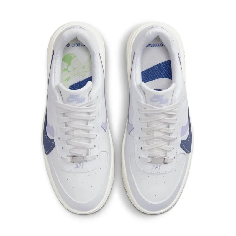 Nike Air Force 1 PLT.AF.ORM Summit White Oxygen Purple (FD0382-121)