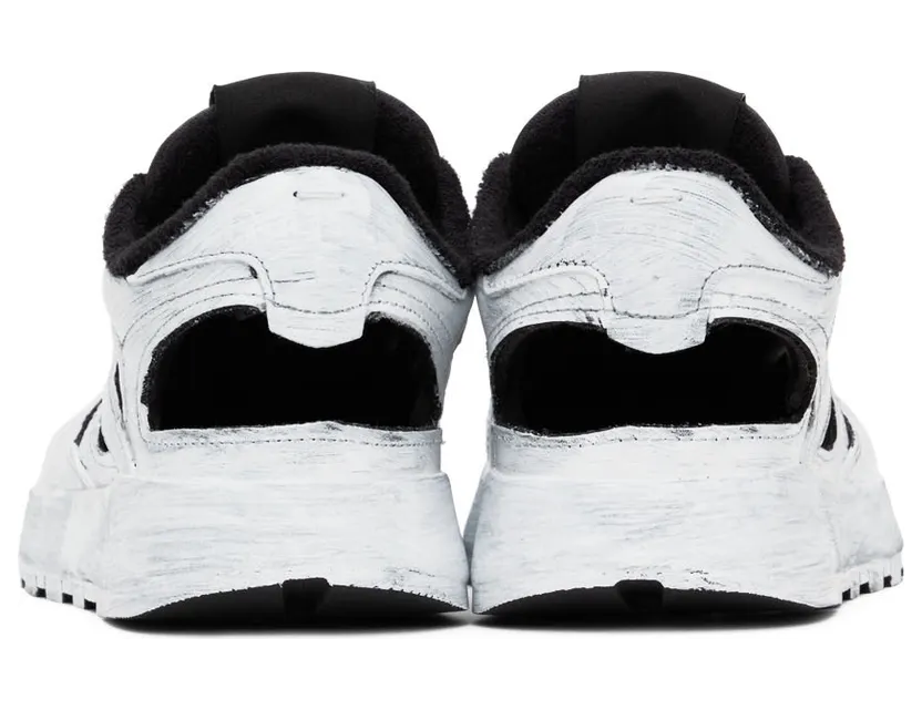 Maison Margiela White Reebok Edition Bianchetto Décoritiqué Tabi Low Sneakers (S57WS0429 P4379) (2)