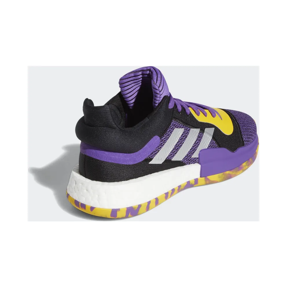 adidas Marquee Boost Low Lakers Black/Purple/Gold (G27746)