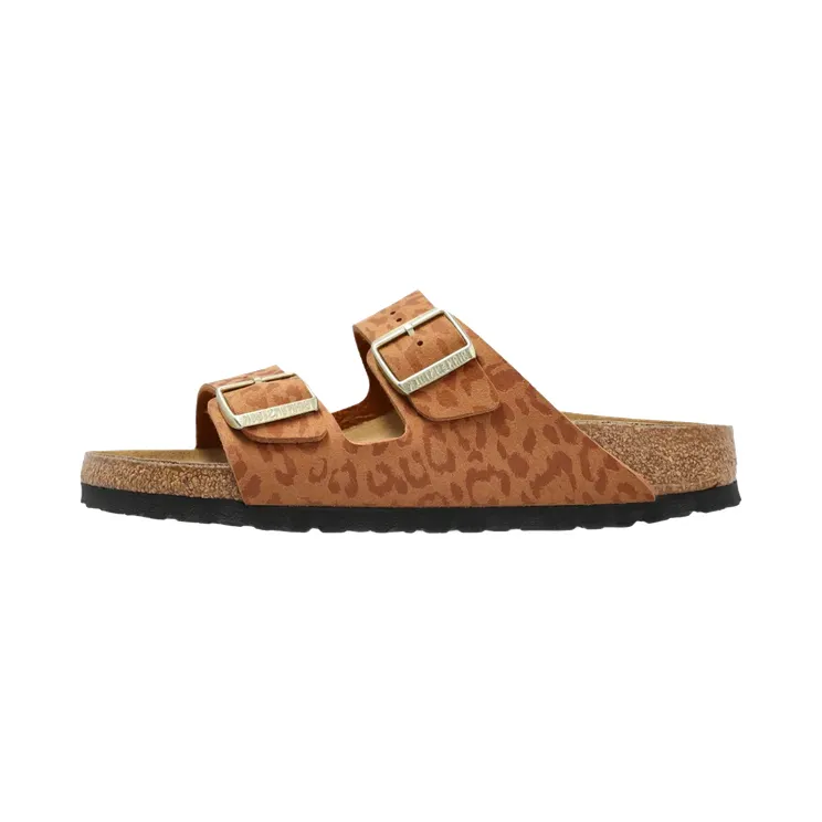 Birkenstock Arizona Synthetics “Leopard Pecan” (1031926)