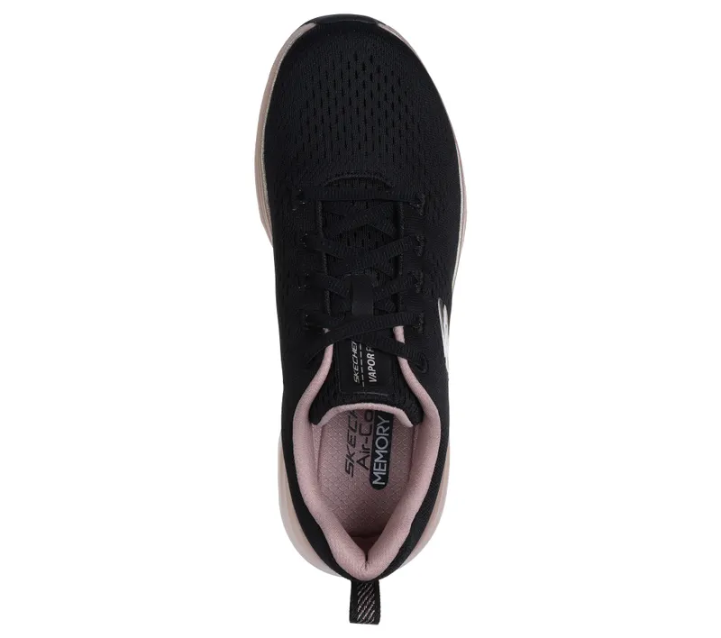 Skechers Vapor Foam – Midnight Glimmer – Black / Roos Gold – “Black” (150025 BKRG)