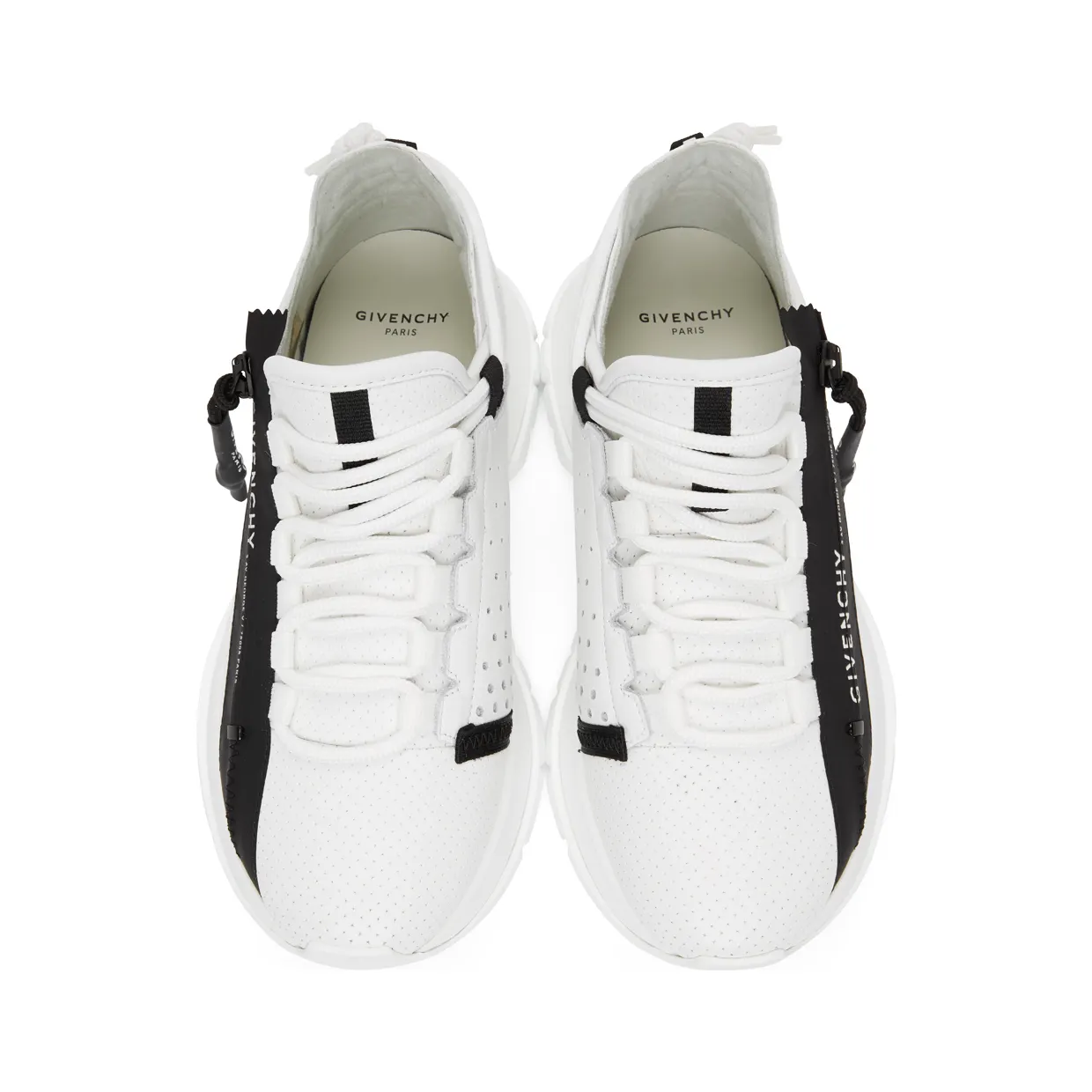 Givenchy White & Black Spectre Sneakers (BE0019E0SV) (5)