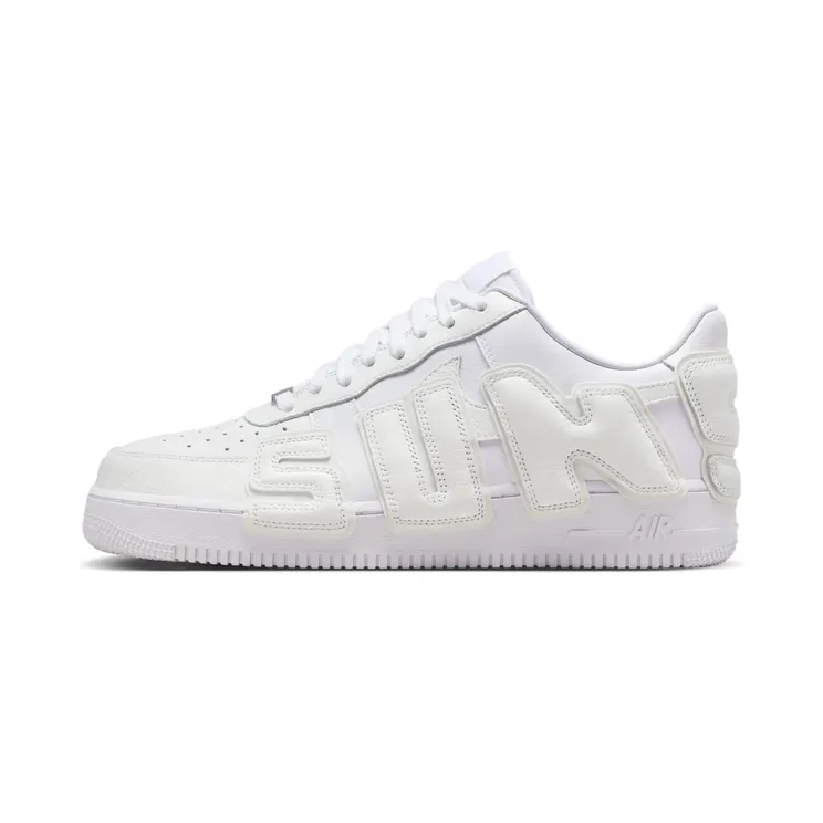 Nike Air Force 1 CPFM – Triple “White / Light Bone” (FQ7069-100)
