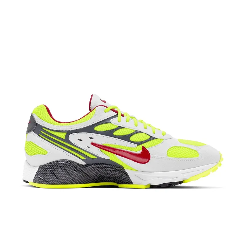 Nike  Air Ghost Racer White Atom Red Neon Yellow White/Atom Red-Neon Yellow-Dark Grey-Gym Red (AT5410-100)