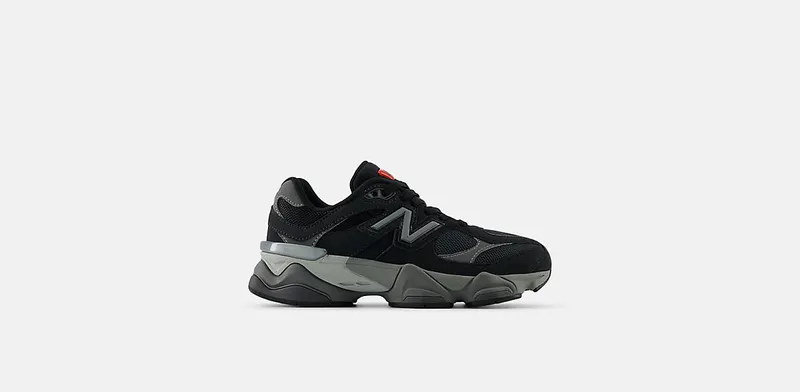 New Balance 9060 Big Kid “Black Castlerock” (GC9060BK)