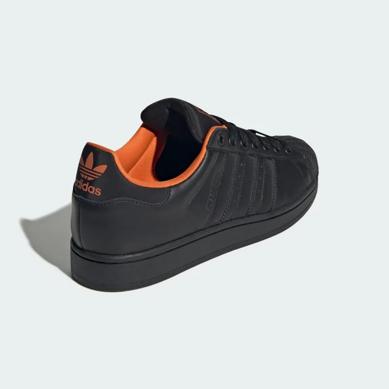 Adidas Superstar II Core Black / Core Black / Orange (JS2834)