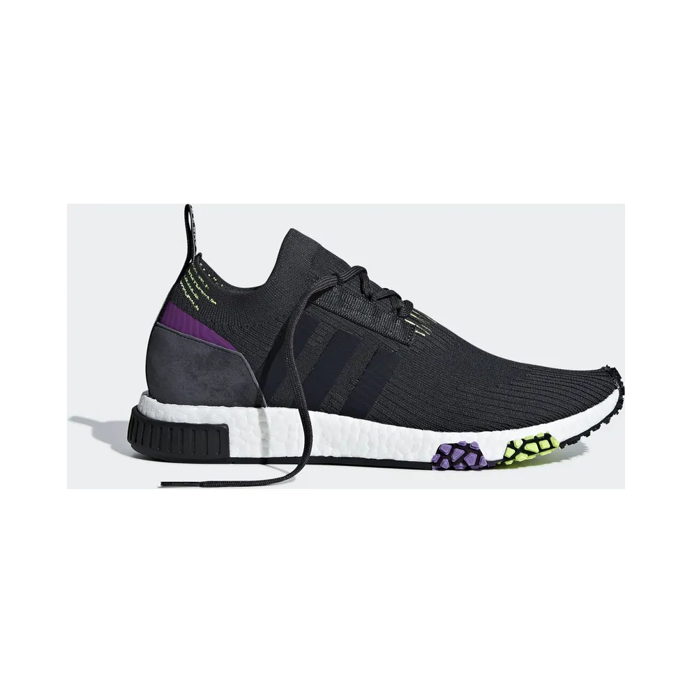 adidas NMD Racer Carbon Core Black Carbon/Core Black/Solar Yellow (B37640)