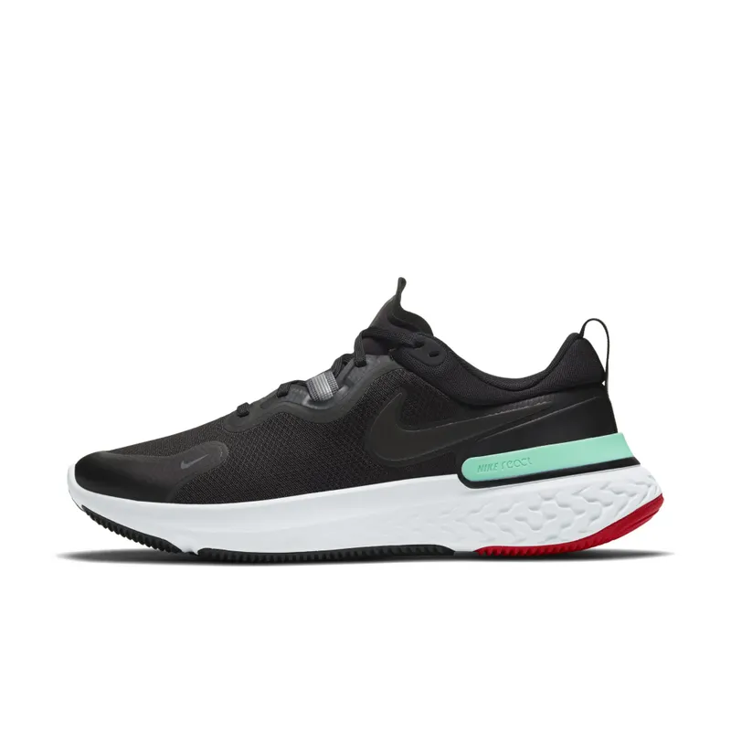 Nike React Miler Black Green Red (CW1777-013)