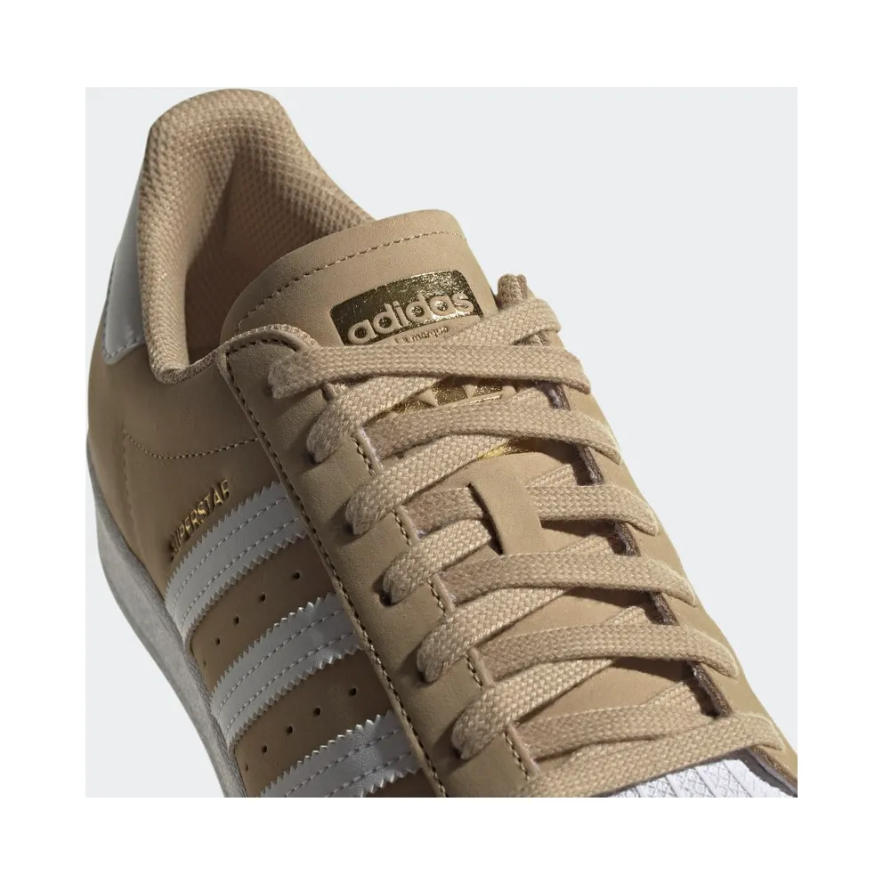 adidas Superstar Beige Tone / Cloud White / Gold Metallic (H00164)