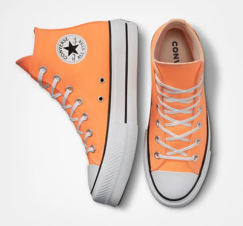 Converse Chuck Taylor All Star Platform Peach Beam/Black/White