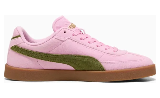 Puma Club II Pink Shimmer-Olive Green (400717-31)