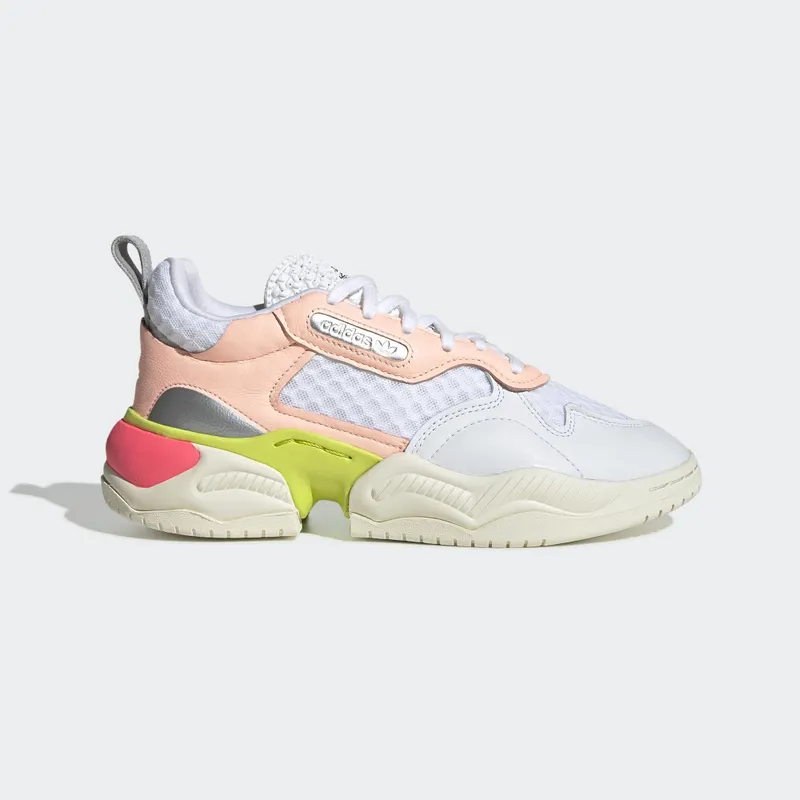 adidas Supercourt RX Cloud White Cloud White (W) Cloud White/Cloud White/Flash Red (FV3675)