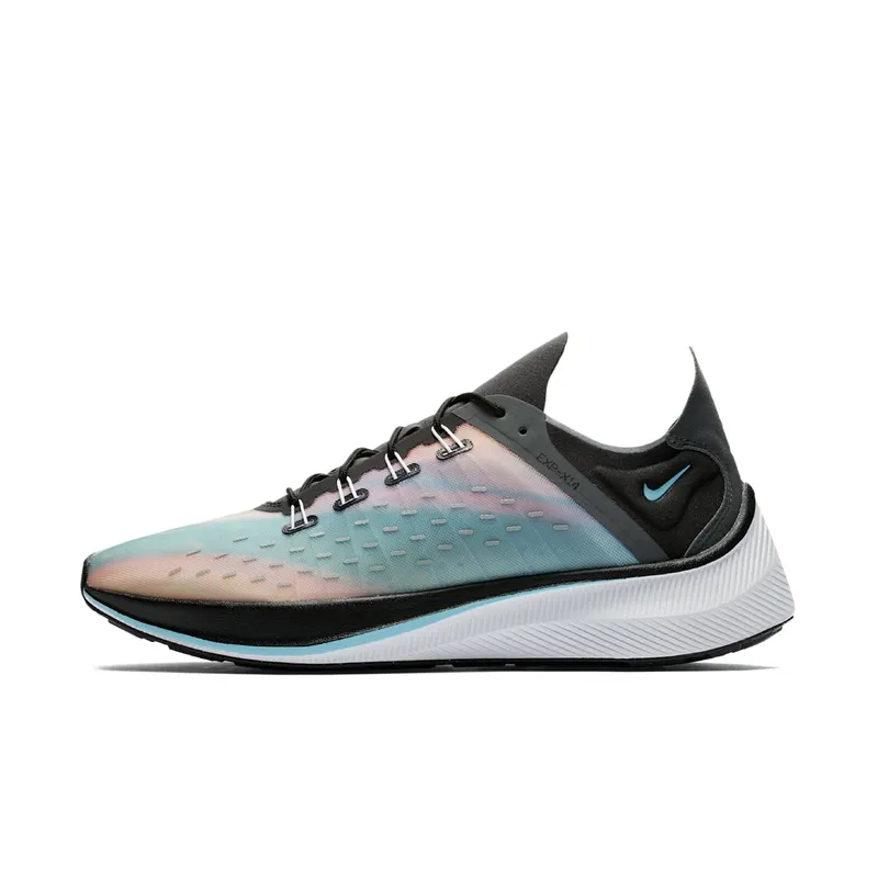 Nike  Exp-X14 Black Blue Chill Black/Wolf Grey-Dark Grey-Blue Chill (BQ6972-001)