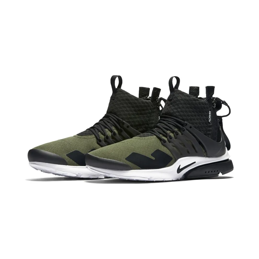 Nike Air Presto Acronym Olive Medium Olive/Dust-Black (844672-200)