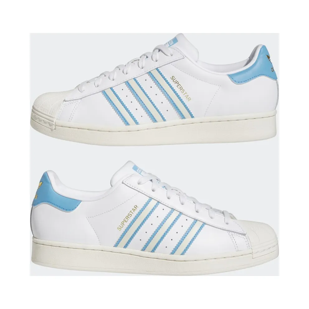 Adidas Superstar Cloud White / Off White / Light Blue (GX9876)