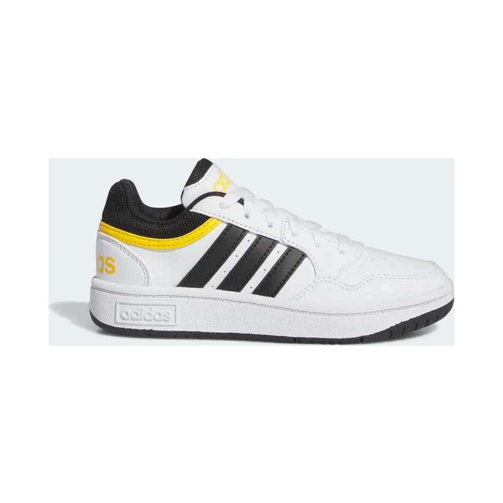 adidas Hoops Schuh Cloud White / Core Black / Bold Gold (IF2726)