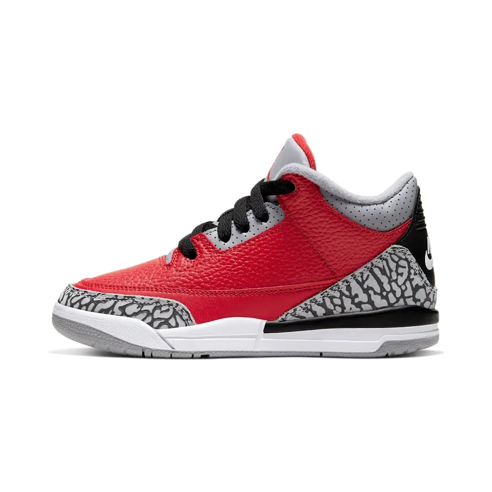 Jordan 3 Retro SE Fire Red (PS) Fire Red/Fire Red-Cement Grey-Black (CQ0487-600)
