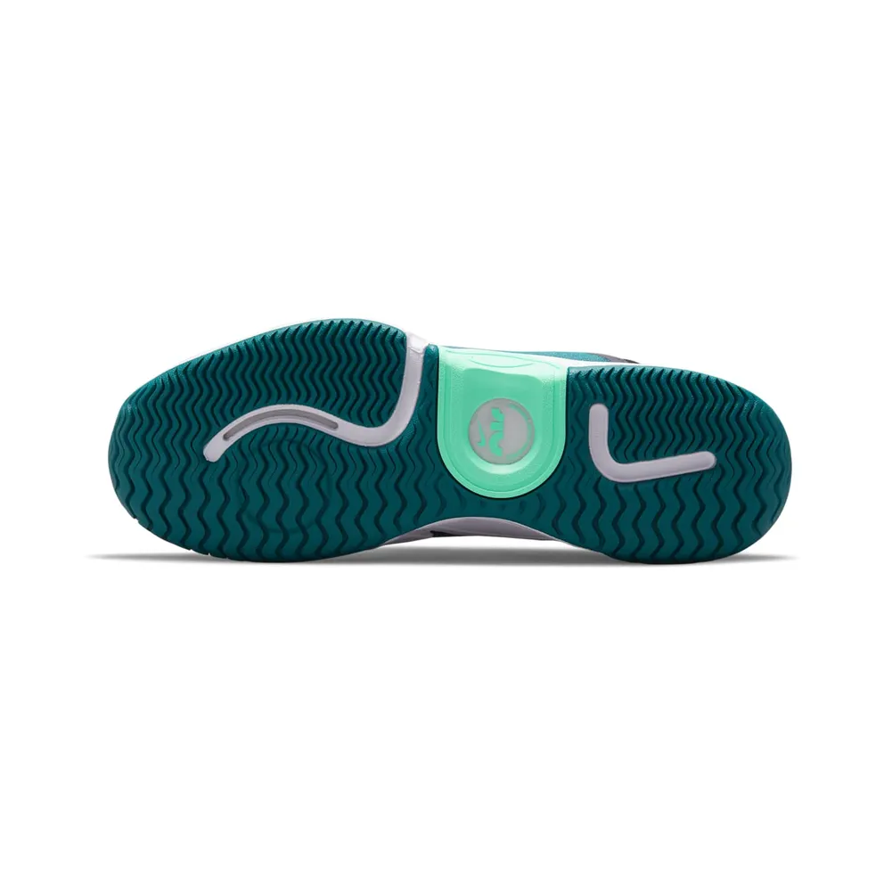 NikeCourt Air Zoom GP Turbo Hardcourt “Dark Teal Green / Black / Green Glow / White” (CK7513-324)