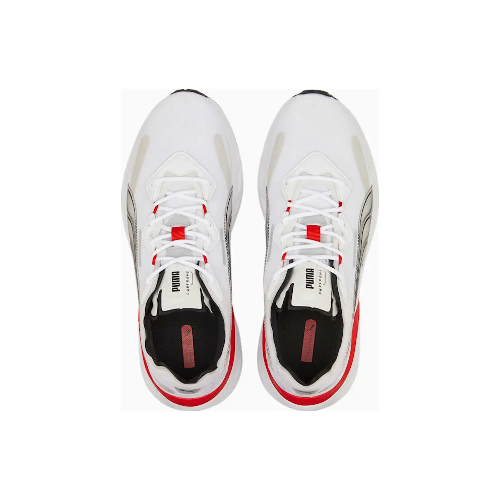 Puma PWRFRAME Aerogram Blaze White/Red (387038-01)