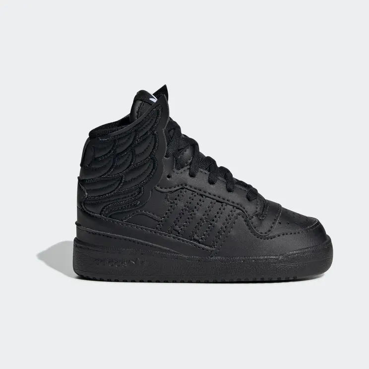 adidas JS Wings 4.0 Kids Shoes Core Black / Core Black / Cloud White (GY1849)