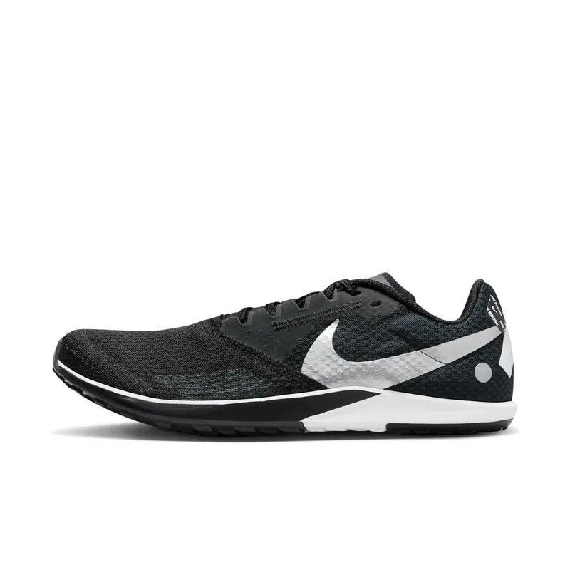 Nike Zoom Rival Waffle 6 Black Metallic Silver (DX7998-001)
