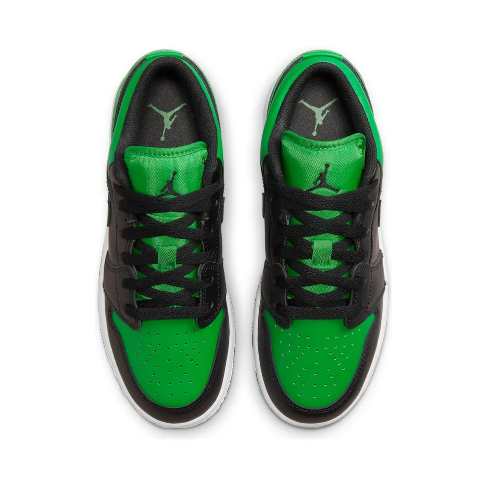 Air Jordan 1 Low GS “LUCKY GREEN” (553560-065)